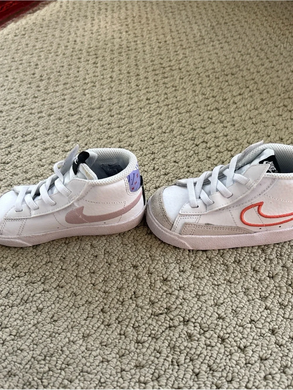 Nike Blazer Mid '77 SE Toddler Size 7C White Athletic Shoes Sneakers DJ0268-100